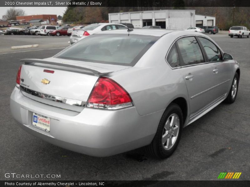Silver Ice Metallic / Ebony 2010 Chevrolet Impala LT