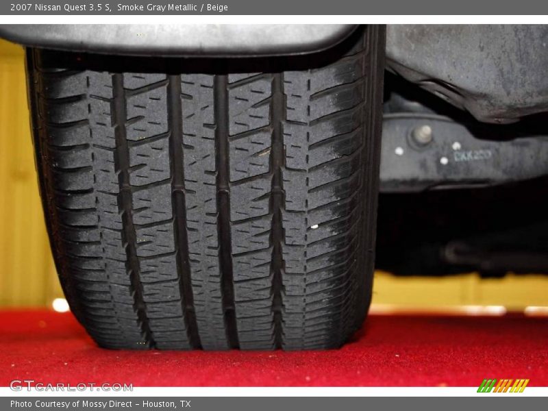 Smoke Gray Metallic / Beige 2007 Nissan Quest 3.5 S