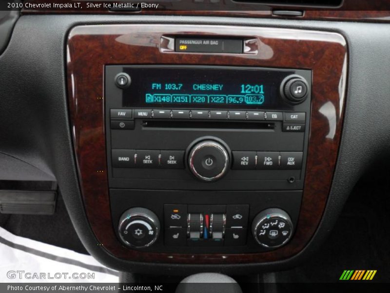 Silver Ice Metallic / Ebony 2010 Chevrolet Impala LT