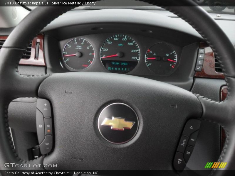Silver Ice Metallic / Ebony 2010 Chevrolet Impala LT