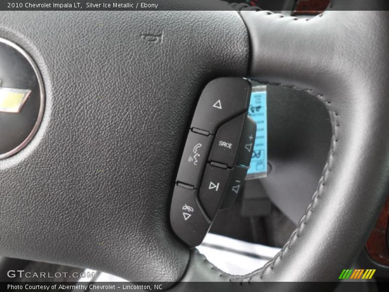 Silver Ice Metallic / Ebony 2010 Chevrolet Impala LT