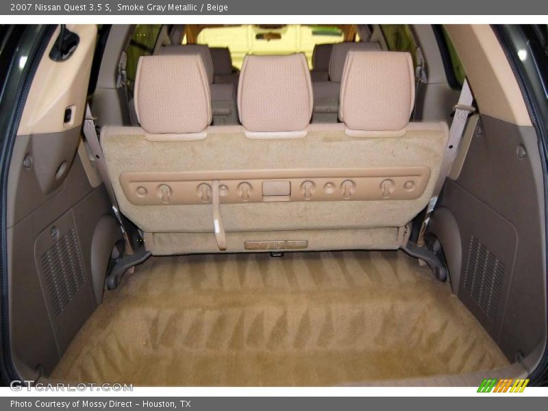 Smoke Gray Metallic / Beige 2007 Nissan Quest 3.5 S