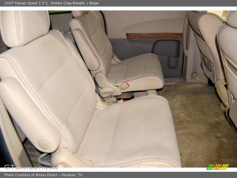 Smoke Gray Metallic / Beige 2007 Nissan Quest 3.5 S
