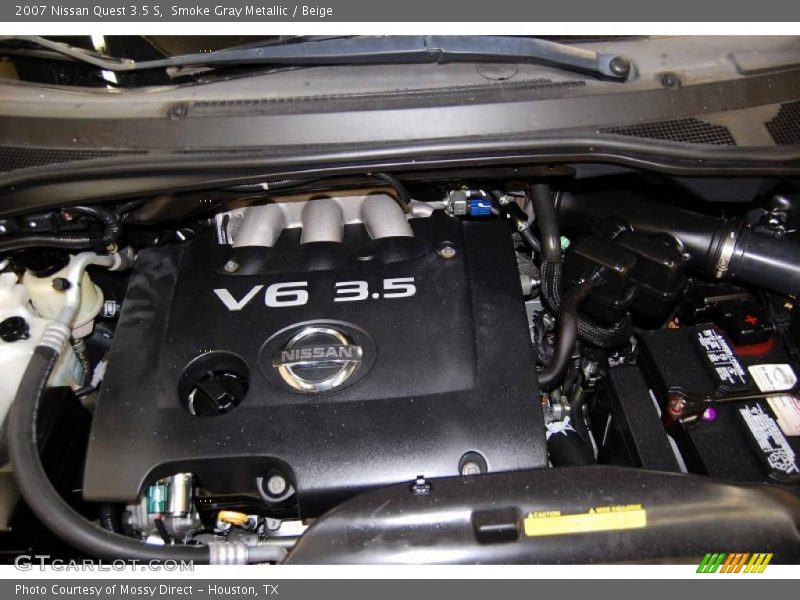 Smoke Gray Metallic / Beige 2007 Nissan Quest 3.5 S