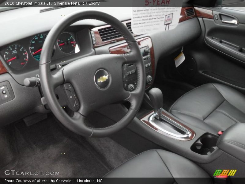 Silver Ice Metallic / Ebony 2010 Chevrolet Impala LT