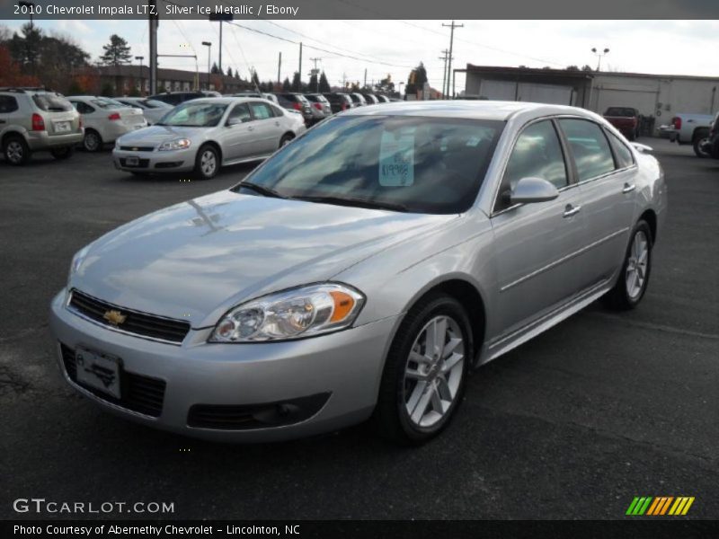 Silver Ice Metallic / Ebony 2010 Chevrolet Impala LTZ