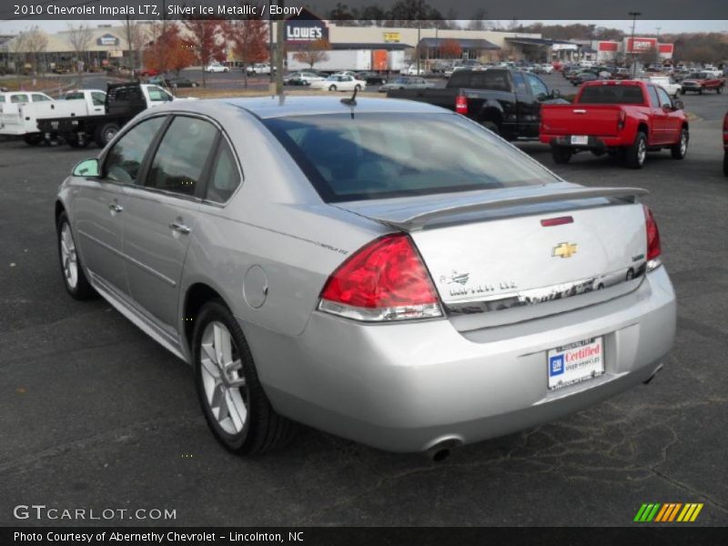 Silver Ice Metallic / Ebony 2010 Chevrolet Impala LTZ