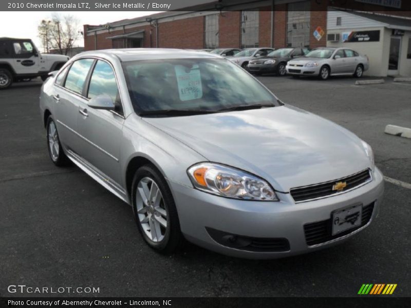 Silver Ice Metallic / Ebony 2010 Chevrolet Impala LTZ