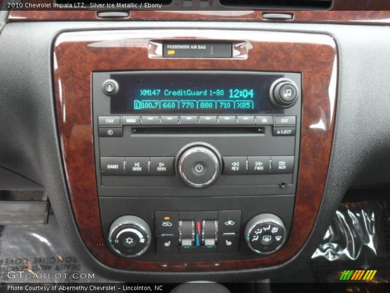 Silver Ice Metallic / Ebony 2010 Chevrolet Impala LTZ