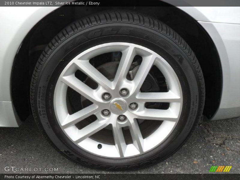 Silver Ice Metallic / Ebony 2010 Chevrolet Impala LTZ