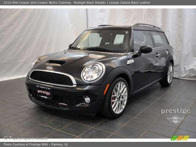 Midnight Black Metallic / Lounge Carbon Black Leather 2010 Mini Cooper John Cooper Works Clubman