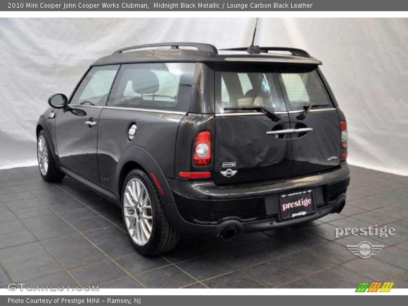 Midnight Black Metallic / Lounge Carbon Black Leather 2010 Mini Cooper John Cooper Works Clubman