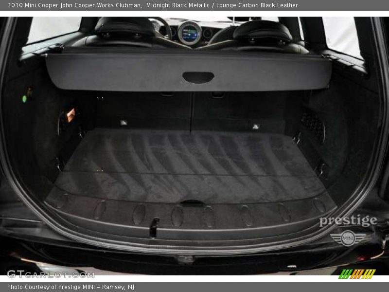 Midnight Black Metallic / Lounge Carbon Black Leather 2010 Mini Cooper John Cooper Works Clubman