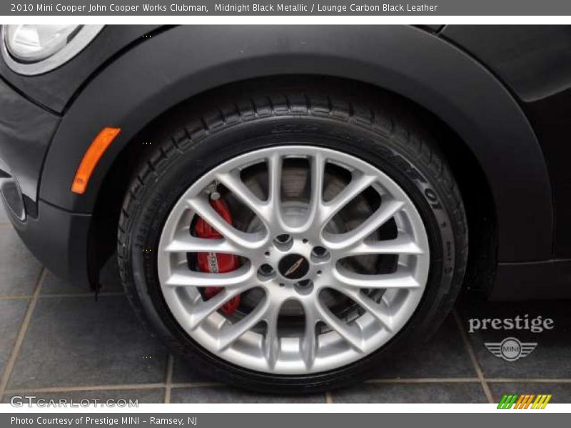 Midnight Black Metallic / Lounge Carbon Black Leather 2010 Mini Cooper John Cooper Works Clubman