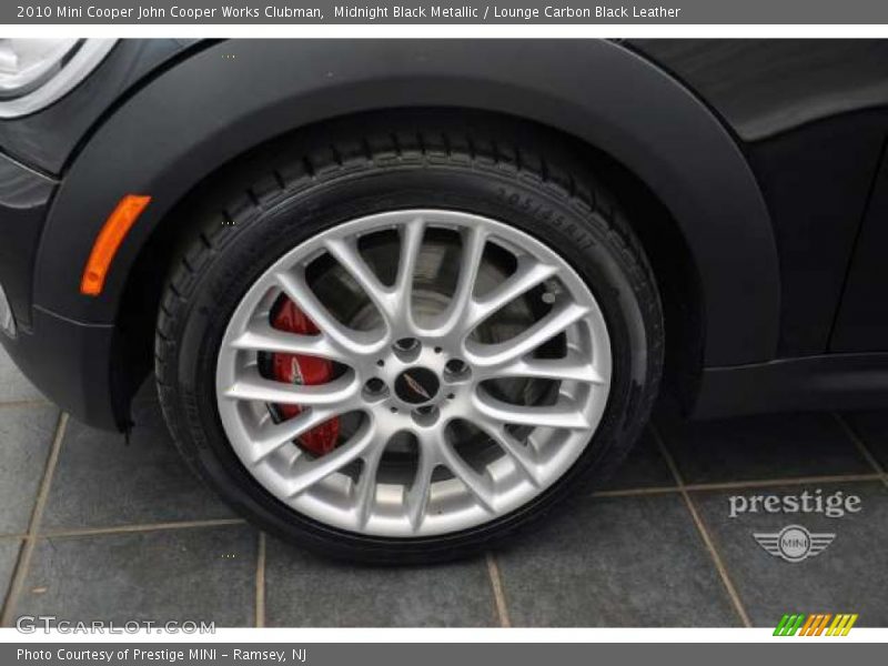 Midnight Black Metallic / Lounge Carbon Black Leather 2010 Mini Cooper John Cooper Works Clubman