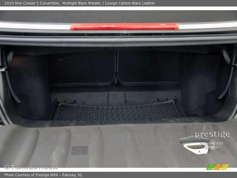 Midnight Black Metallic / Lounge Carbon Black Leather 2010 Mini Cooper S Convertible