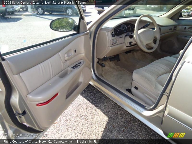 Light Sandrift Metallic / Taupe 1998 Buick Century Custom