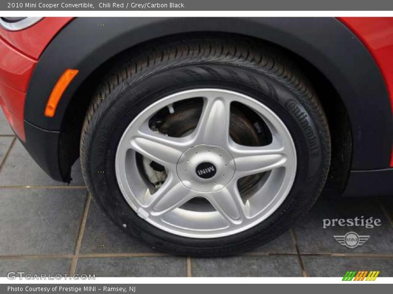 Chili Red / Grey/Carbon Black 2010 Mini Cooper Convertible
