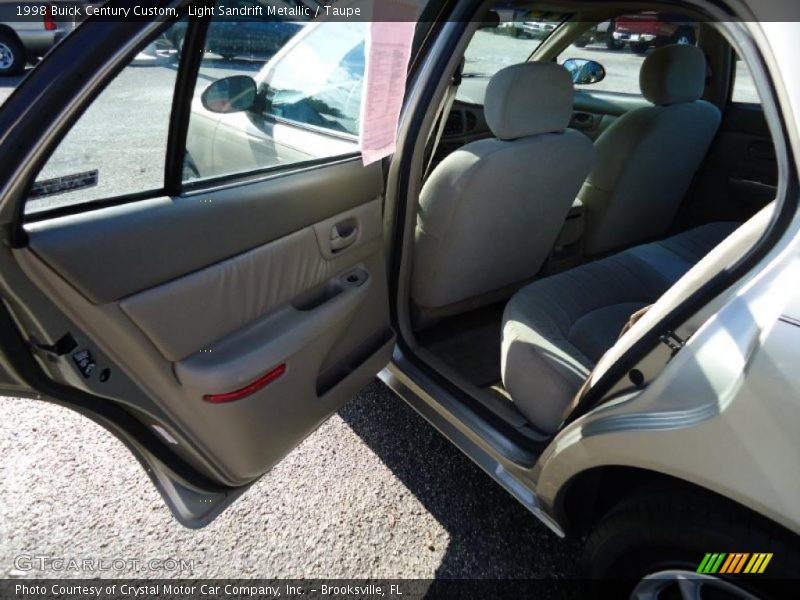 Light Sandrift Metallic / Taupe 1998 Buick Century Custom