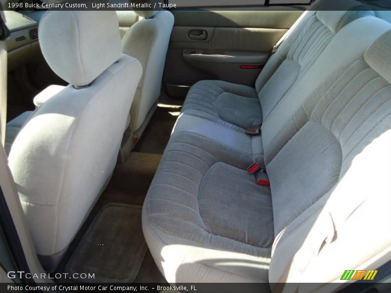 Light Sandrift Metallic / Taupe 1998 Buick Century Custom