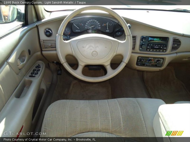 Light Sandrift Metallic / Taupe 1998 Buick Century Custom