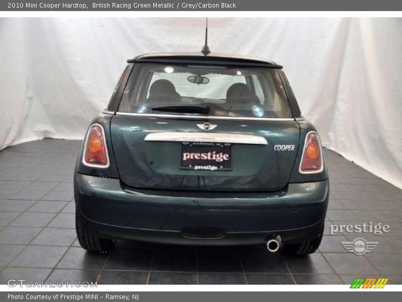 British Racing Green Metallic / Grey/Carbon Black 2010 Mini Cooper Hardtop