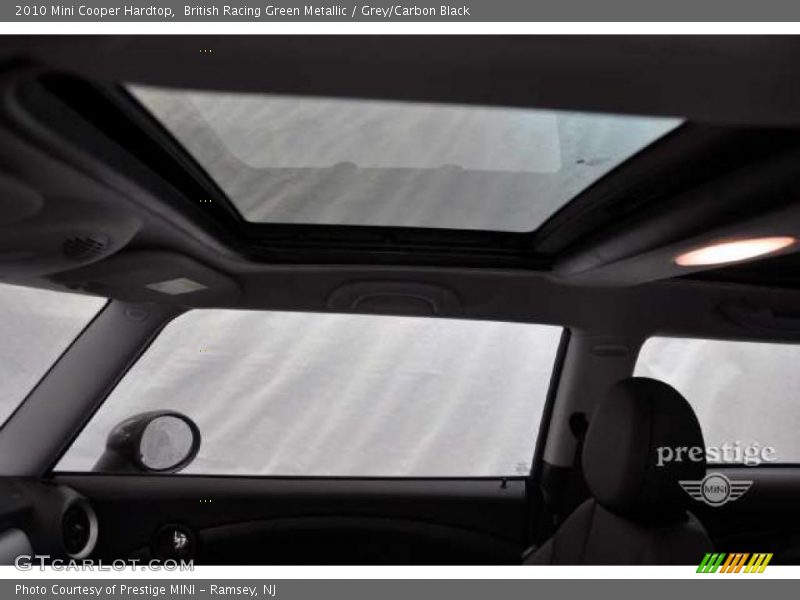 British Racing Green Metallic / Grey/Carbon Black 2010 Mini Cooper Hardtop