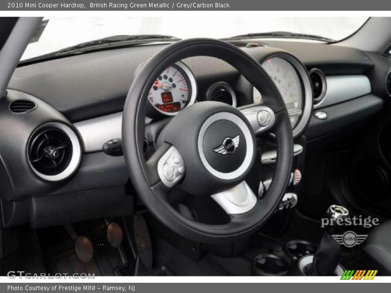 British Racing Green Metallic / Grey/Carbon Black 2010 Mini Cooper Hardtop
