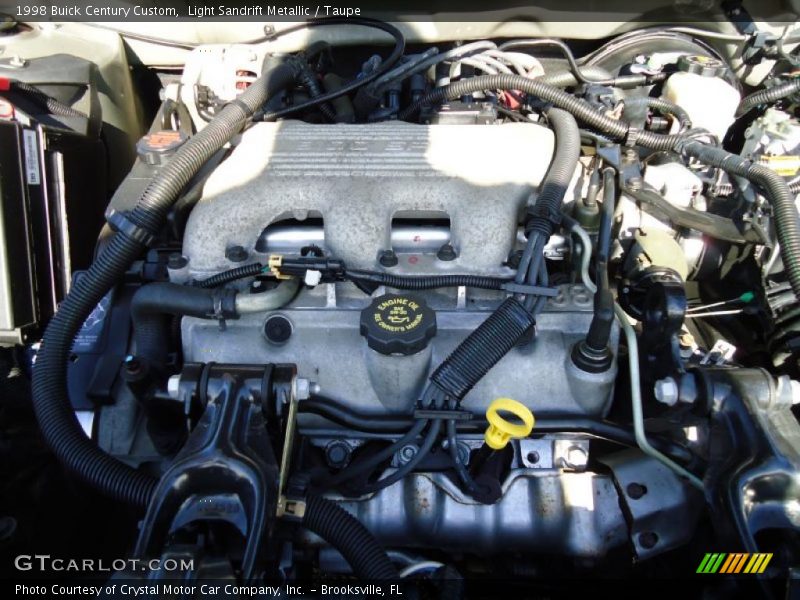 Light Sandrift Metallic / Taupe 1998 Buick Century Custom