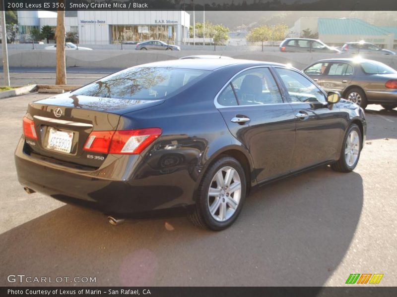 Smoky Granite Mica / Black 2008 Lexus ES 350