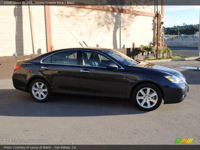 Smoky Granite Mica / Black 2008 Lexus ES 350