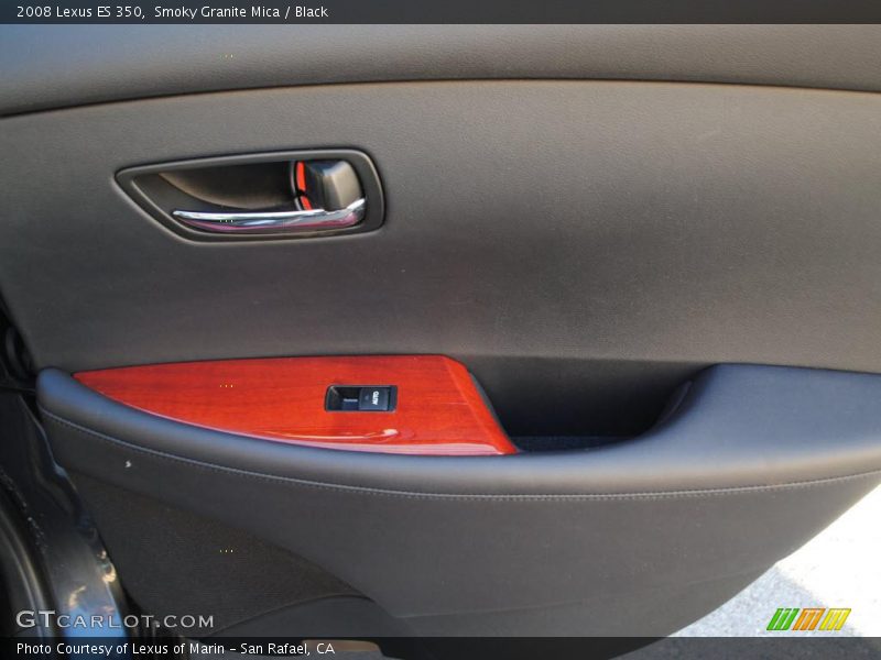 Smoky Granite Mica / Black 2008 Lexus ES 350