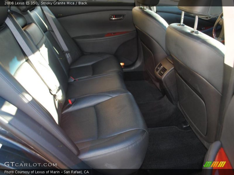 Smoky Granite Mica / Black 2008 Lexus ES 350