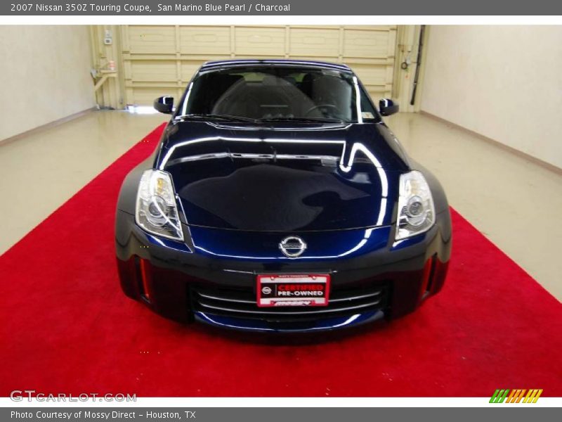 San Marino Blue Pearl / Charcoal 2007 Nissan 350Z Touring Coupe