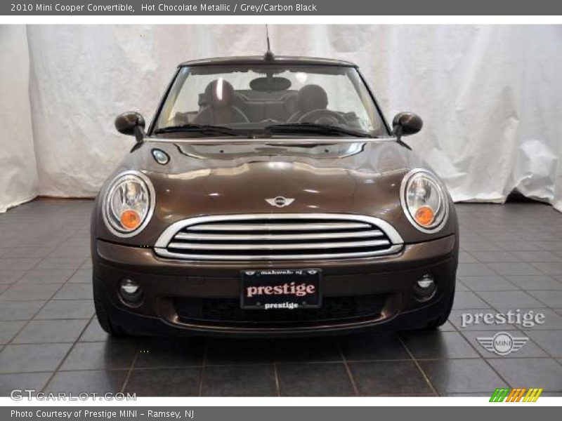 Hot Chocolate Metallic / Grey/Carbon Black 2010 Mini Cooper Convertible