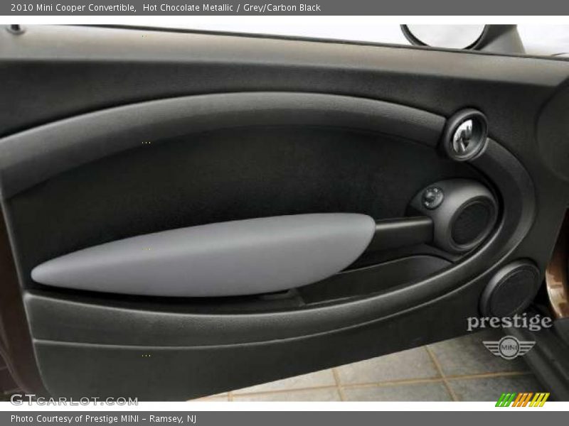 Hot Chocolate Metallic / Grey/Carbon Black 2010 Mini Cooper Convertible