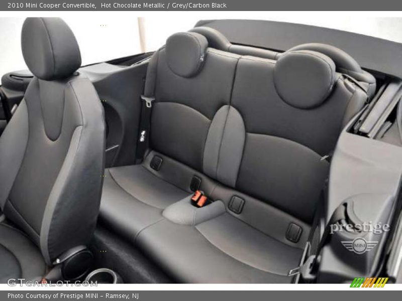 Hot Chocolate Metallic / Grey/Carbon Black 2010 Mini Cooper Convertible