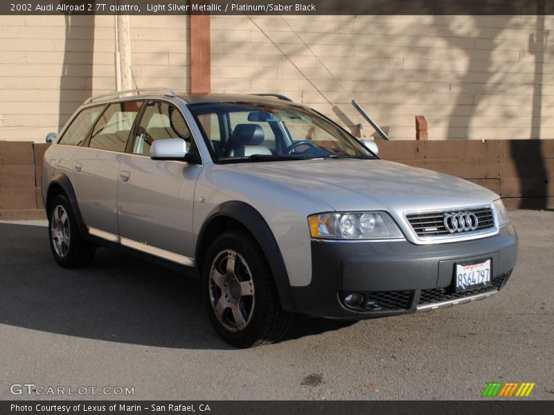 Light Silver Metallic / Platinum/Saber Black 2002 Audi Allroad 2.7T quattro