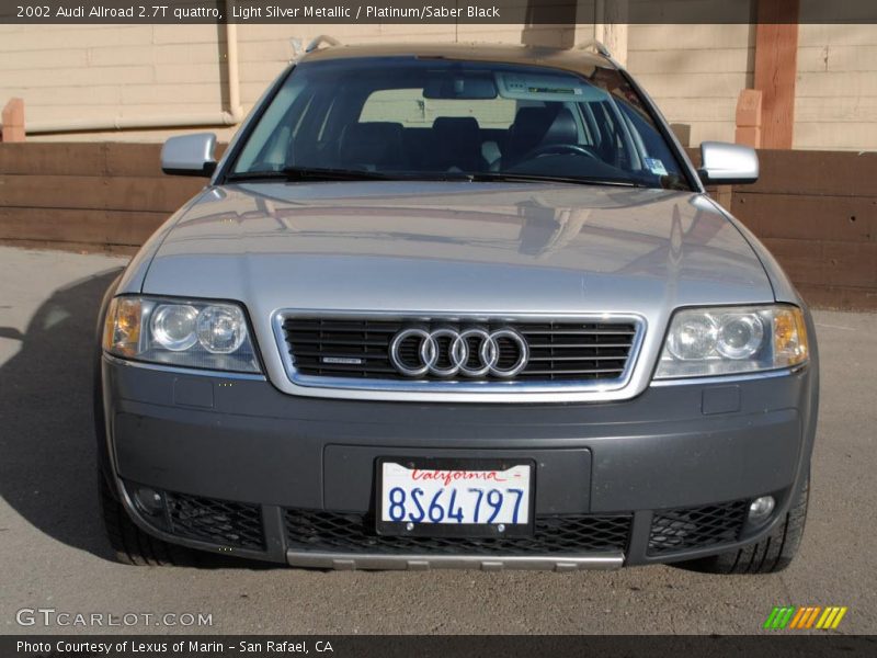 Light Silver Metallic / Platinum/Saber Black 2002 Audi Allroad 2.7T quattro