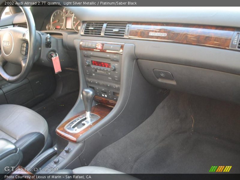 Light Silver Metallic / Platinum/Saber Black 2002 Audi Allroad 2.7T quattro