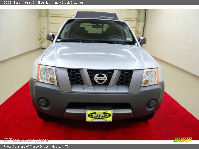 Silver Lightning / Steel/Graphite 2008 Nissan Xterra S