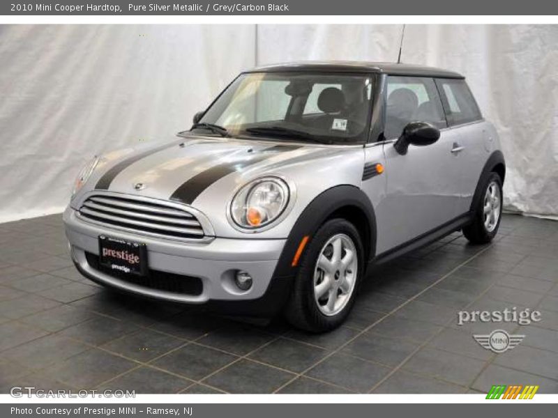 Pure Silver Metallic / Grey/Carbon Black 2010 Mini Cooper Hardtop