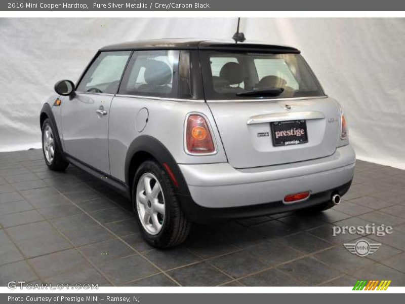 Pure Silver Metallic / Grey/Carbon Black 2010 Mini Cooper Hardtop