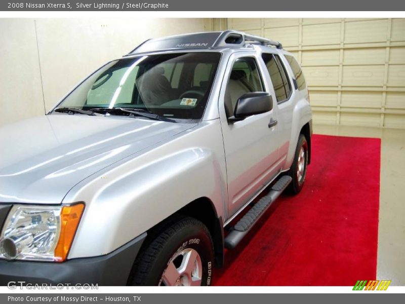 Silver Lightning / Steel/Graphite 2008 Nissan Xterra S