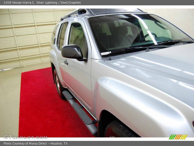 Silver Lightning / Steel/Graphite 2008 Nissan Xterra S