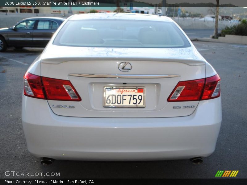 Starfire White Pearl / Cashmere 2008 Lexus ES 350