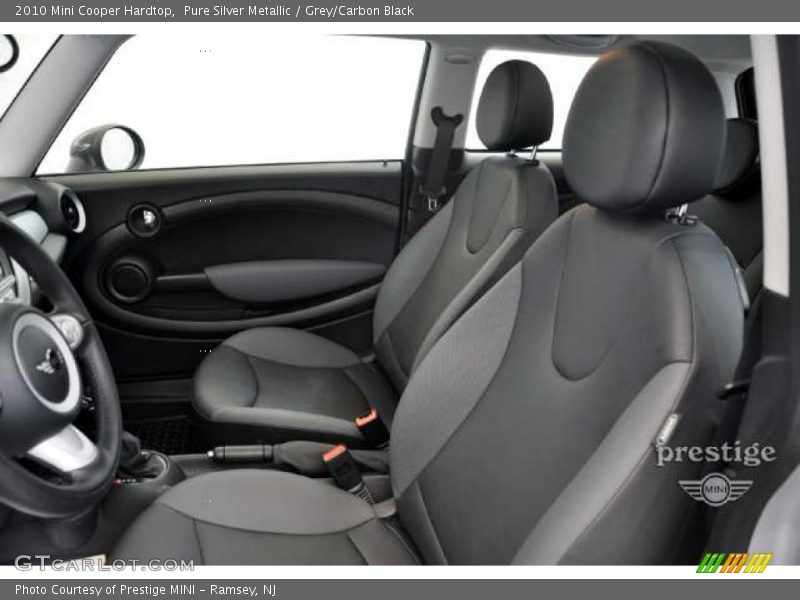 Pure Silver Metallic / Grey/Carbon Black 2010 Mini Cooper Hardtop