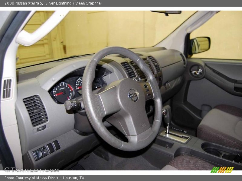Silver Lightning / Steel/Graphite 2008 Nissan Xterra S