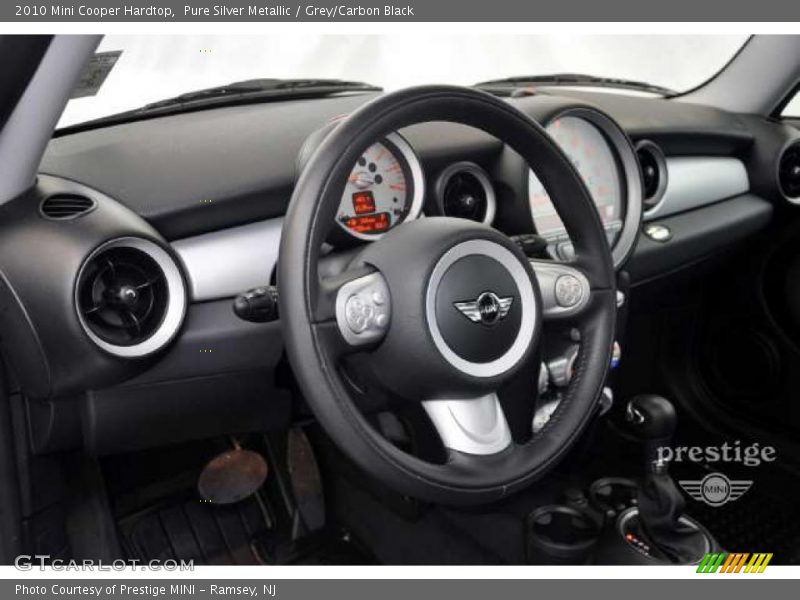 Pure Silver Metallic / Grey/Carbon Black 2010 Mini Cooper Hardtop
