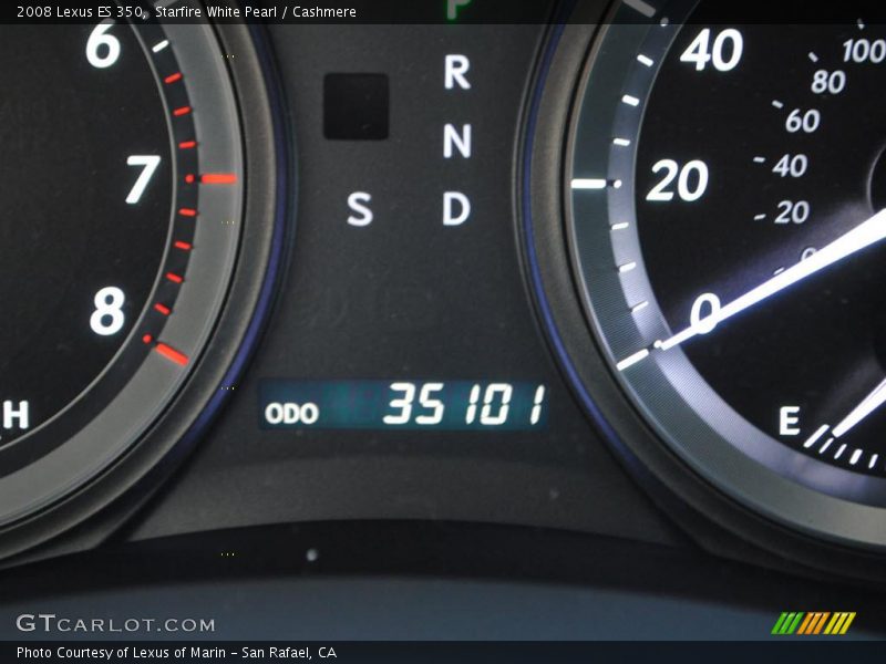 Starfire White Pearl / Cashmere 2008 Lexus ES 350